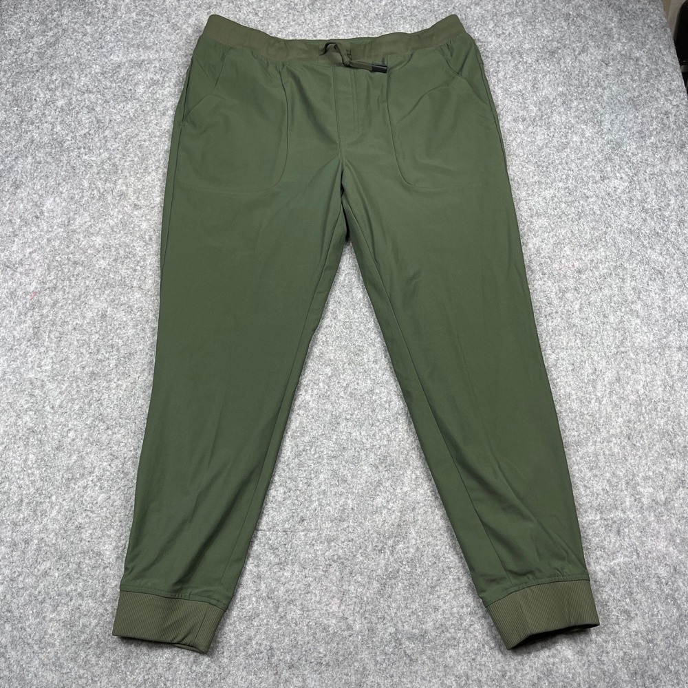 VRST Jogger Pants Women's LG Olive Green Casual Athletic Lounge Drawstring‎